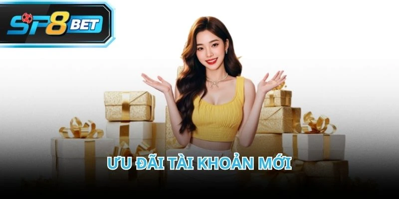 Ưu đãi thành viên mới là lợi thế đáng cân nhắc khi lựa chọn đăng ký SP8BET