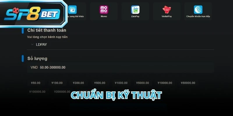 Kiểm tra trước giúp giảm nguy cơ phải thao tác nạp tiền SP8BET nhiều lần